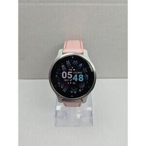 Garmin Venu 2S Smartwatch 40mm GPS Music Multi GNSS AMOLED Silver W/ Charger